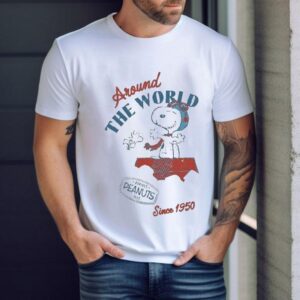Snoopy And Woodstock The Peanuts Around The World Since 1950 Shirt
