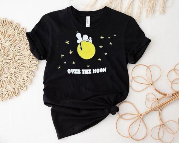 Snoopy Over The Moon Shirt