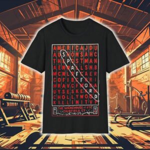 Spafford The Warehouse At Ftc Fairfield, Ct Tour June 14 2025 Shirt