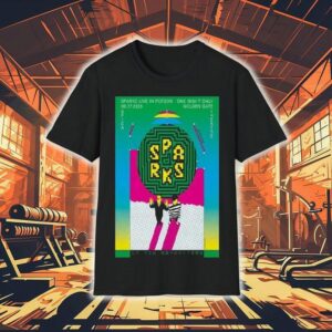 Sparks Tour 2025 Live In Person Golden Gate Theatre Shirt