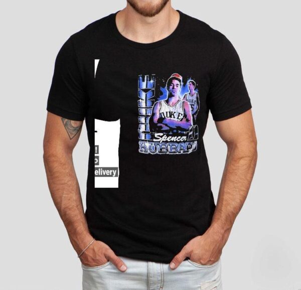 Spencer Hubbard Duke Blue Devils Basketball Shirt