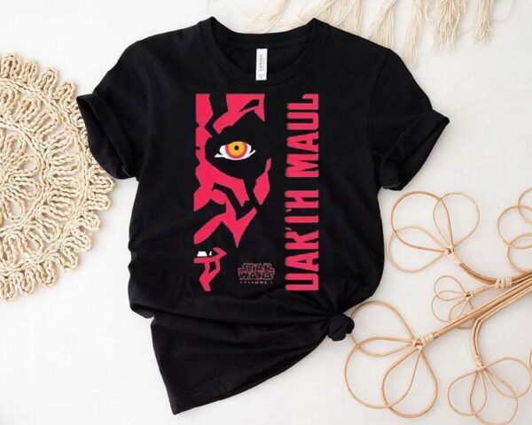 Star Wars 25th Anniversary The Phantom Menace Darth Maul Shirt