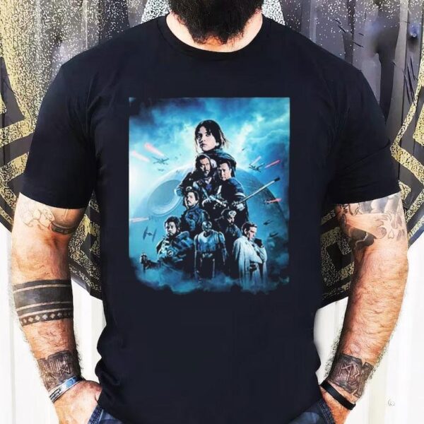 Star Wars Rogue One Textless Gareth Edwards Felicity Jones Mendelsohn Shirt
