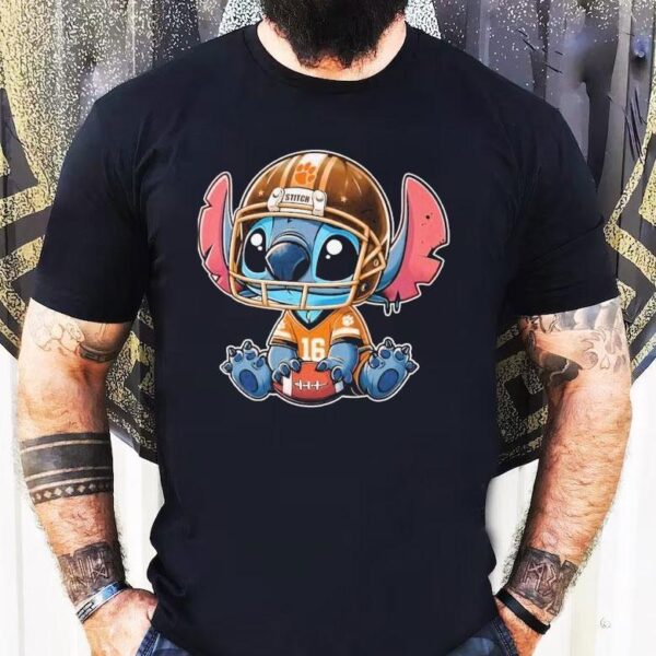 Stitch Disney X Clemson Tigers Fan Shirt