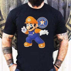 Super Mario Bros X Houston Astros Shirt