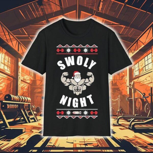 Swoly Night X-mas Ugly Christmas Dom Mazzetti Shirt