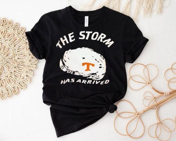 Tennessee Volunrs The Storm Has Arrived Go Vols Shirt