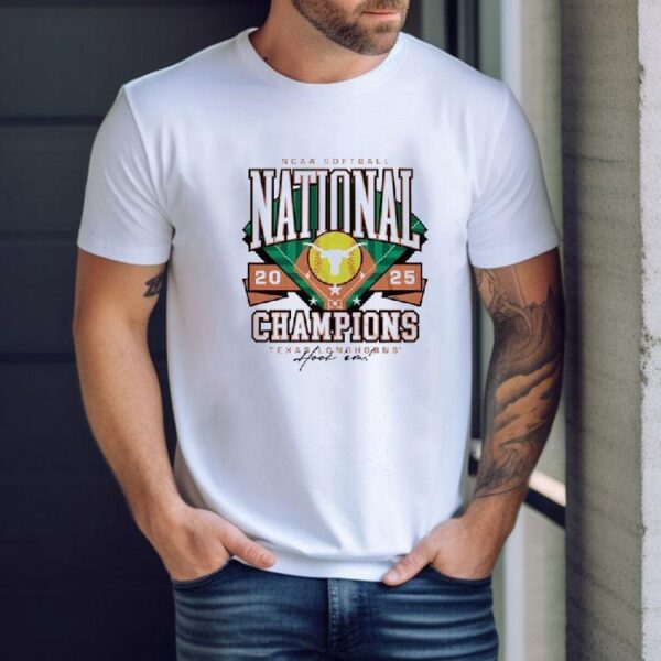 Texas Longhorns Hook ’em Ncaa Softball National Champs 2025 Logo Shirt