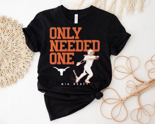Texas Longhorns Softball Mia Scott Only Needed One Shirt