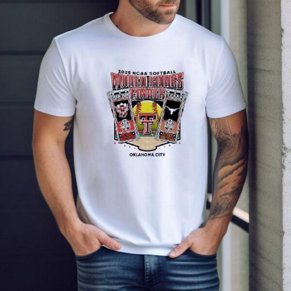 Texas Tech X Texas Longhorns Ncaa Softball World Series Finals 2025 Shirt