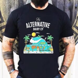 The Alternative Dairy Co Almond Beach Caf Block Shirt