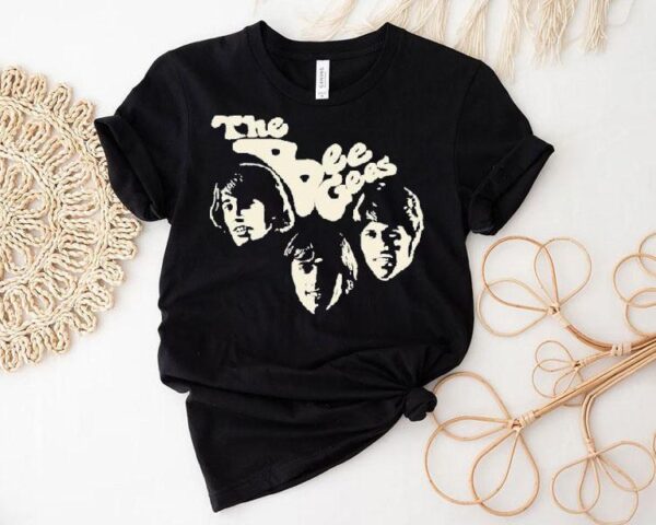 The Bee Gees Faces Photo Shirt