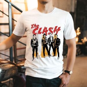 The Clash Live Show Tour Graphic Photo Tshirt
