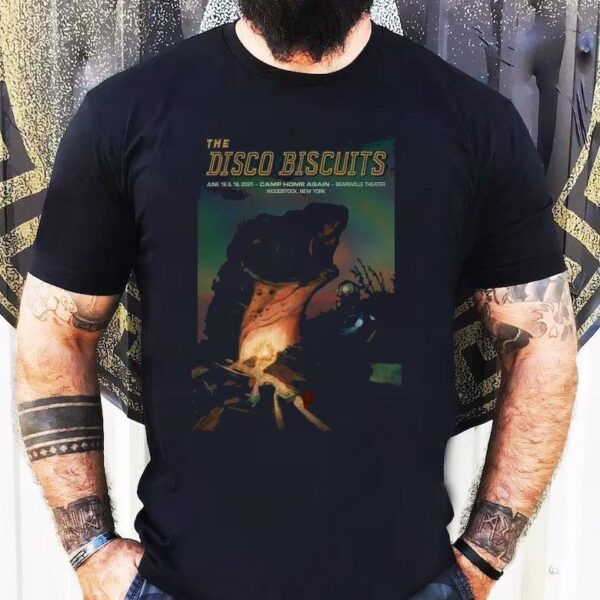 The Disco Biscuits Camp Home Again On June 18-19 2025 In Woodstock Ny Tour Shirt