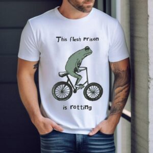 The Flesh Prison Is Rotting Frog Biker Shirt