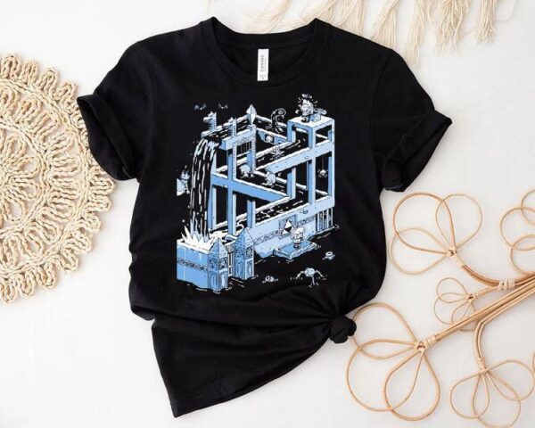 The Legend Of Zelda Style Of Escher’s Waterfall Shirt