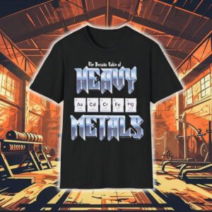 The Periodic Table Of Heavy Metals Shirt