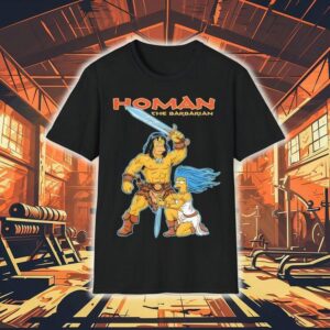 The Simpsons Homar The Barbarian Shirt