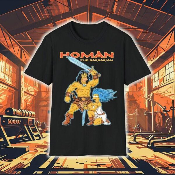 The Simpsons Homar The Barbarian Shirt