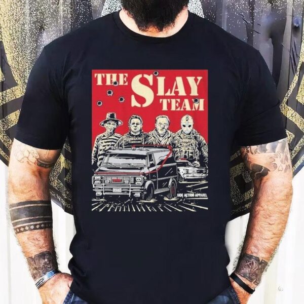 The Slay Team Horror Halloween Shirt
