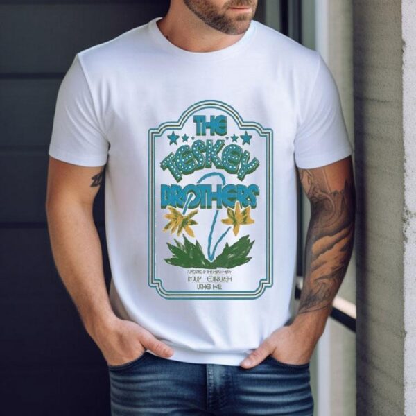 The Teskey Brothers Edinburgh Scotland July 1 2025 Tour Shirt