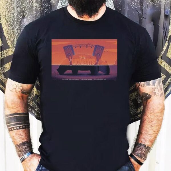 The Wombats On The Waterfront Festival 2025 19 June 2025 Liverpool Uk Shirt