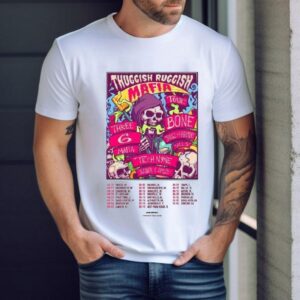 Three 6 Mafia And Bone Thugs-n-harmony Thuggish Ruggish Mafia Tour 2025 Dates Shirt