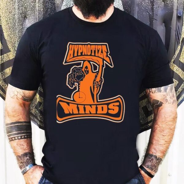 Three 6 Mafia Hypnotize Minds Woven Logo Shirt