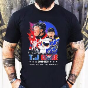 Tj Oshie 2009 2025 Thank You For The Memories Shirt