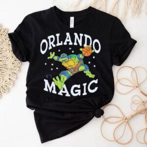 Tmnt Leonardo X Orlando Magic Basketball Shirt