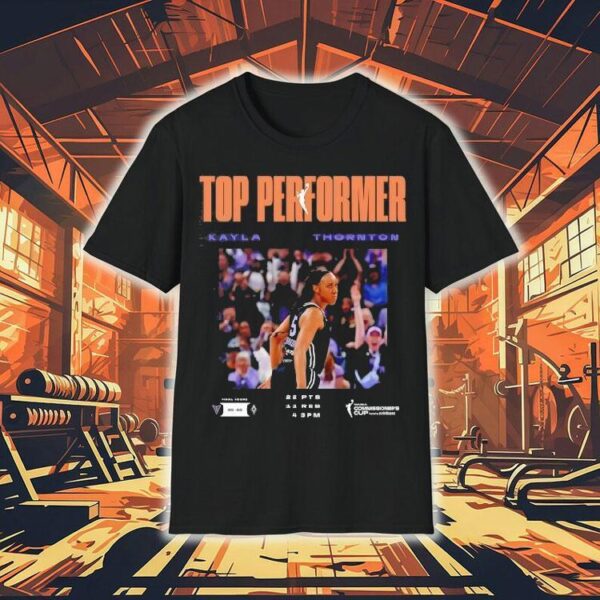 Top Performer Kayla Thornton Golden State Valkyries Basketball Shirt