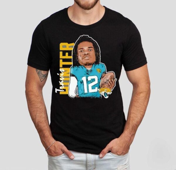 Travis Hunter Jacksonville Jaguars Graphic Player Shirt