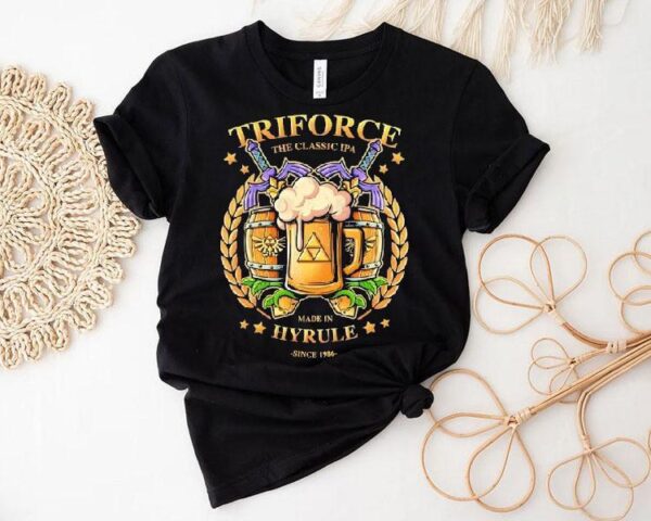Triforce The Classic Ipa Made In Hyrule Since 1986 Shirt
