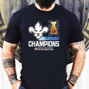 Trois-rivieres Lions East Coast Hockey League Champions 2025 Shirt