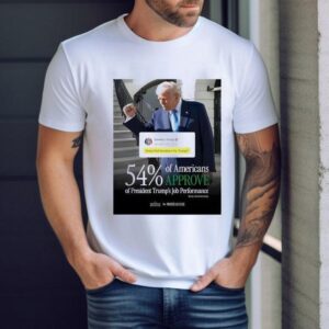 Trump 54 Percent Approval Rating Shirt