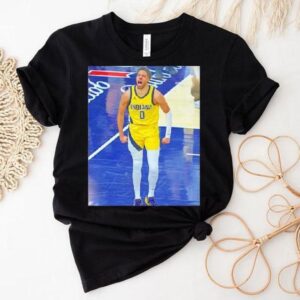 Tyrese Haliburton Indiana Pacers Game Frames Shirt