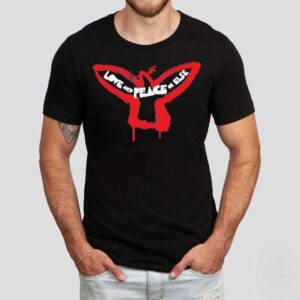 U2 Love And Peace Or Else Bird Shirt