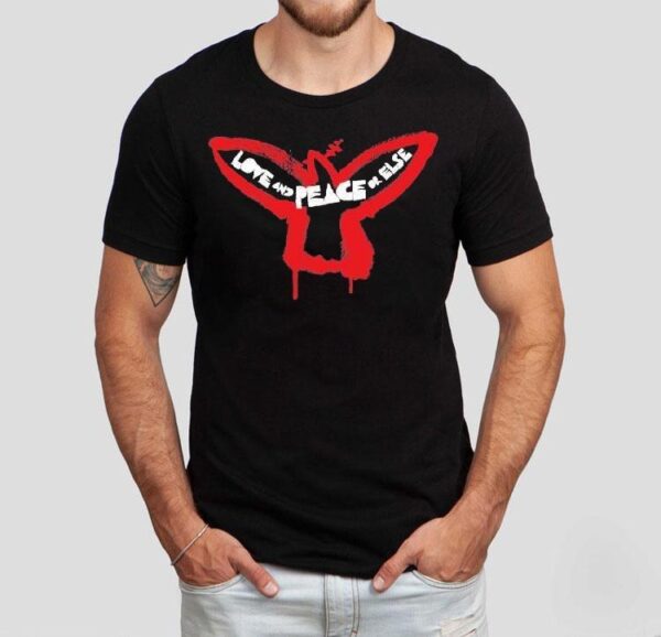 U2 Love And Peace Or Else Bird Shirt