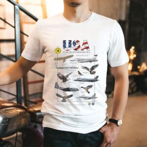 Usa Wildlife Of North America Birds Of Prey Shirt