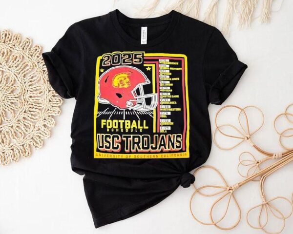 Usc Trojans Football University Of Southern California 2025 Shirt