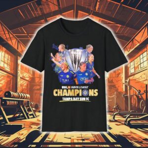 Usl Super League Champions 2025 Tampa Bay Sun Fc Shirt
