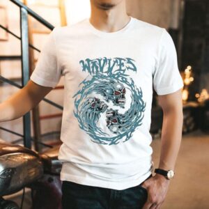 Wavves Flame Skull Shirt