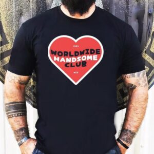Worldwide Handsome Club 1992 Heart Shirt