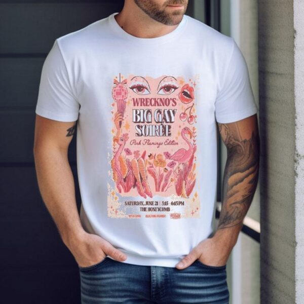 Wreckno Big Gay Soiree The Honeycomb Tour June 21 2025 Shirt