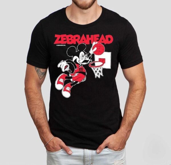 Zebrahead Mickey Mouse Slam Dunk Shirt