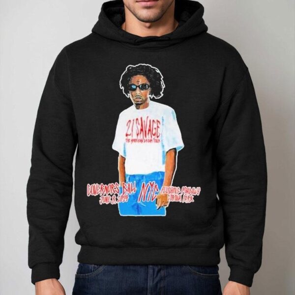 21 Savage Flushing Meadows Corona Park Governors Ball Nyc June 8 2024 Shirt