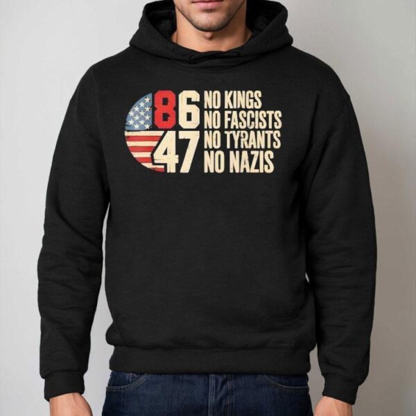 8647 No Kings No Fascists No Tyran Shirt