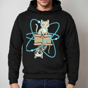 A Cat In Quantum Superposition Hoodie