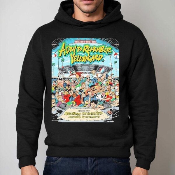 A Day To Remember Maximum Fun Tour 2025 Dates List Start On September 5 In Cuyahoga Falls Oh Shirt
