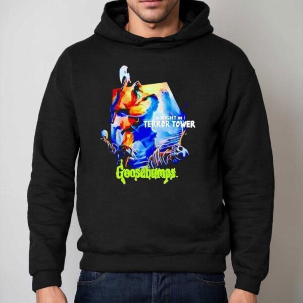 A Night In Terror Tower Goosebumps Retro Shirt